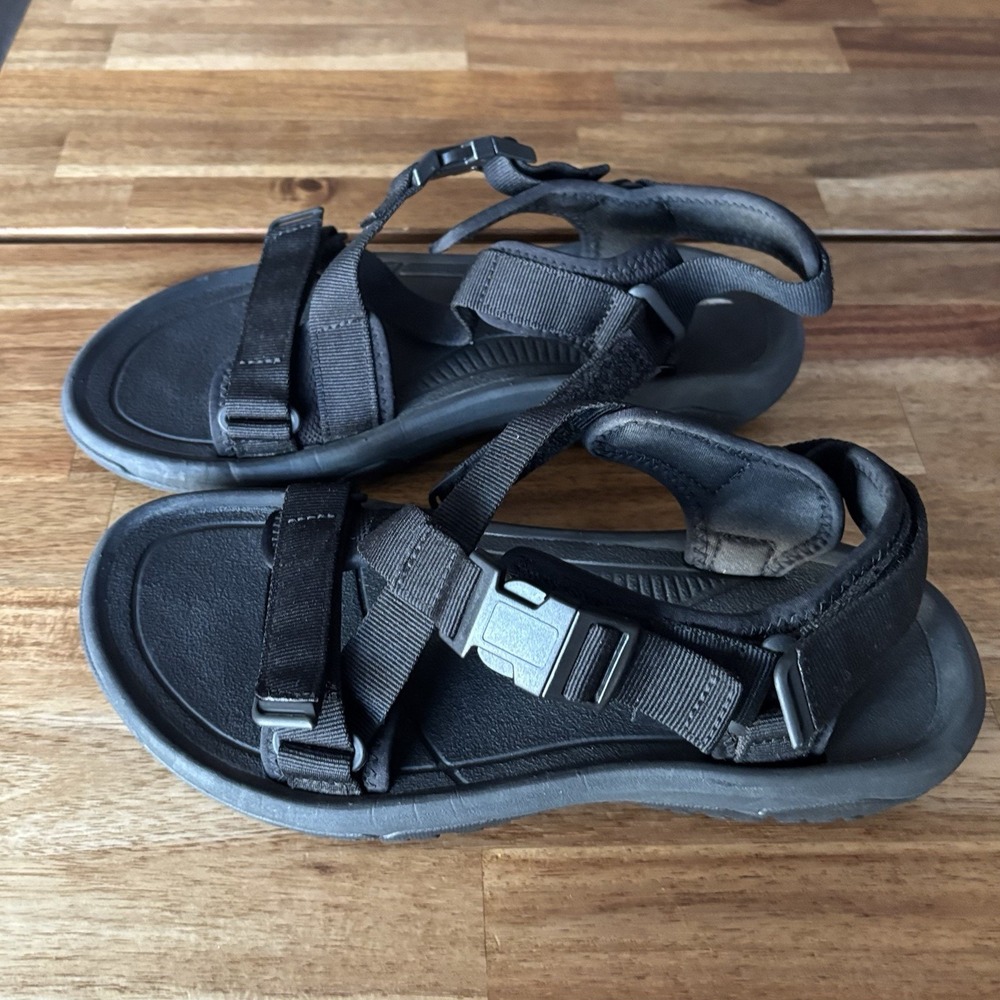 Teva Women's Size 11 Hurricane Verge Sandals Black Buckle Straps 1121535 Hiking